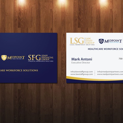 stationery for staff financial group Design by KZT design