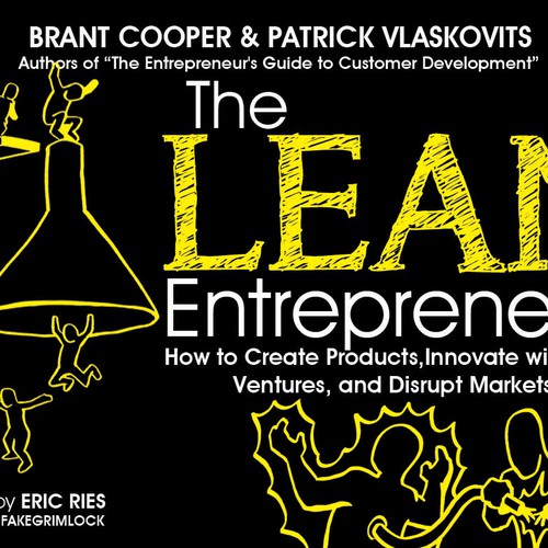 EPIC book cover needed for The Lean Entrepreneur! Design von DezignManiac