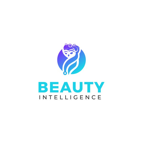 Ai Intelligence logo design for beauty intelligence company