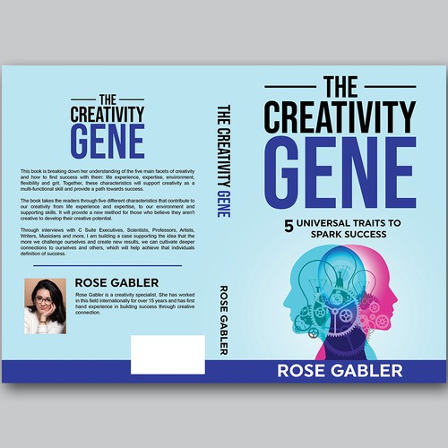 Design a powerful book cover to inspire creativity and connection! Design by Brushwork D' Studio