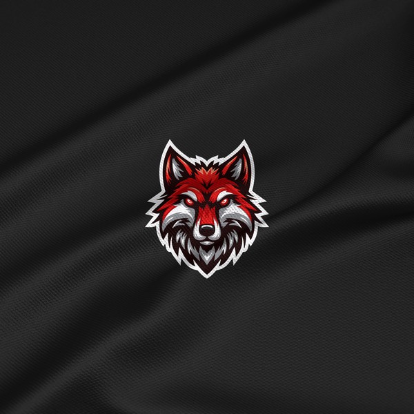 Diseño de Zzzzzzxxzzzzzzz titulado "Red Wolf Logo"