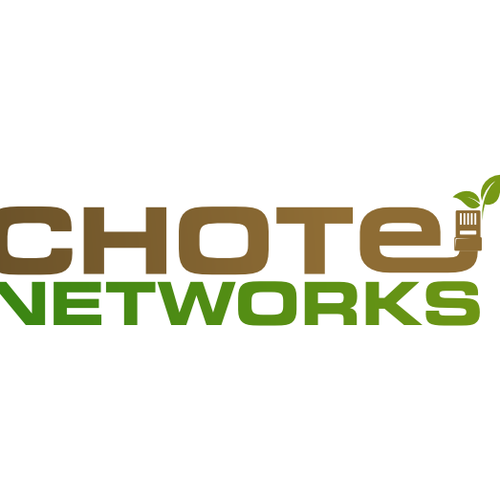 logo for Chote Networks Design por Avriel