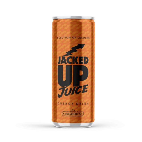Jacked Up Juice Energy Drink Design by Gustavo RV