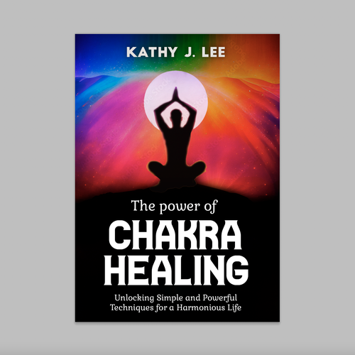 🔥🔥-=  UNIQUE CHAKRA HEALING KDP Ebook Cover =- 🔥🔥 Design by marta_brk