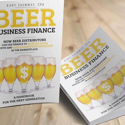 Design an award-winning book cover for the beer business Design by Ciusan