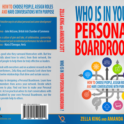 Design a book cover for "Who is in your Personal Boardroom?" Design by ▼Alex Tibio♾️