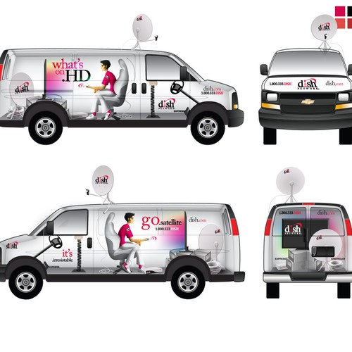 V&S 002 ~ REDESIGN THE DISH NETWORK INSTALLATION FLEET Design by iSergio