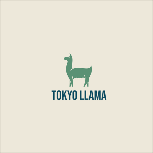 Outdoor brand logo for popular YouTube channel, Tokyo Llama Design von Gaga1984