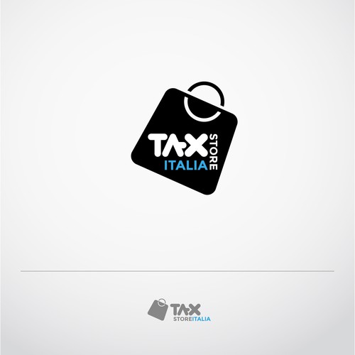 "STIAMO CREANDO IL PRIMO TAX STORE ITALIANO - AIUTACI AD AVERE UN LOGO CHE CI CONTRADDISTINGUA" winning Logo design