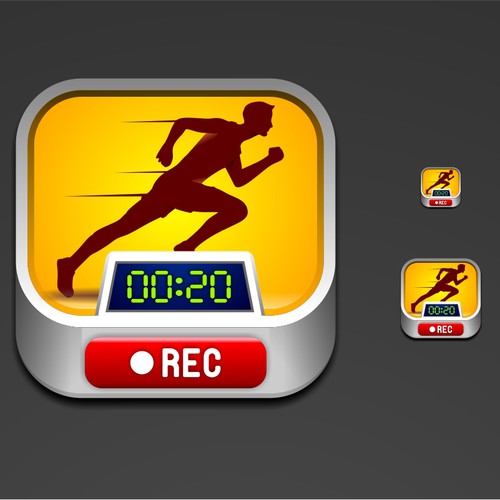 New icon or button design wanted for RaceRecorder Design by -Saga-