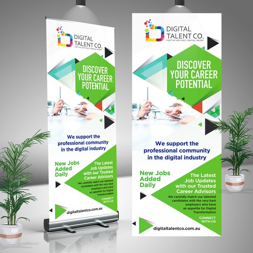 Stand Up Banner Design Design by ideasLab°