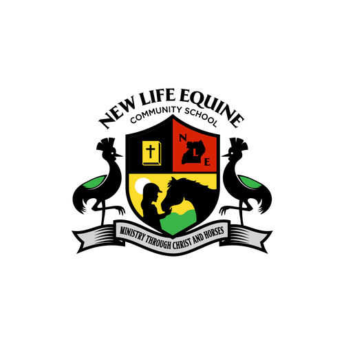 Equine Ministry School Logo Diseño de haganhuga