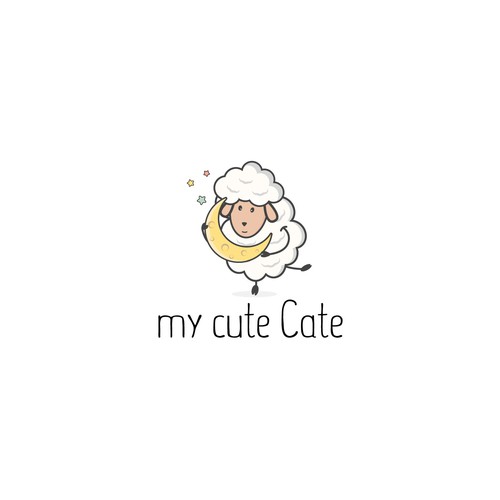 Logo for "My Cute Cate" Design by Mararti