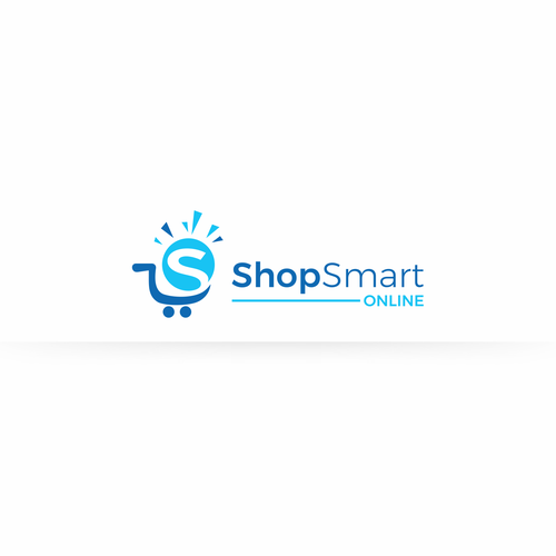 "SHOPSMART ONLINE" BRAND LOGO Design by Saffi3