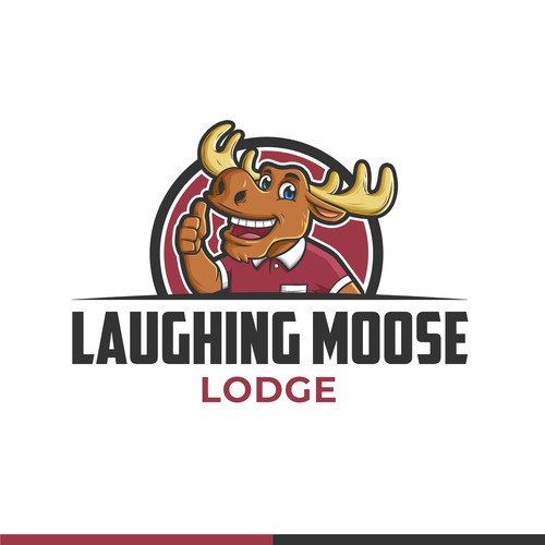 Laughing Moose Lodge - Create a Logo for Lasting Memories at a Vacation Rental Design by Trafalgar Law