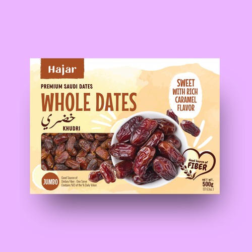 Dates Fruit Packaging Design デザイン by imdesignsph