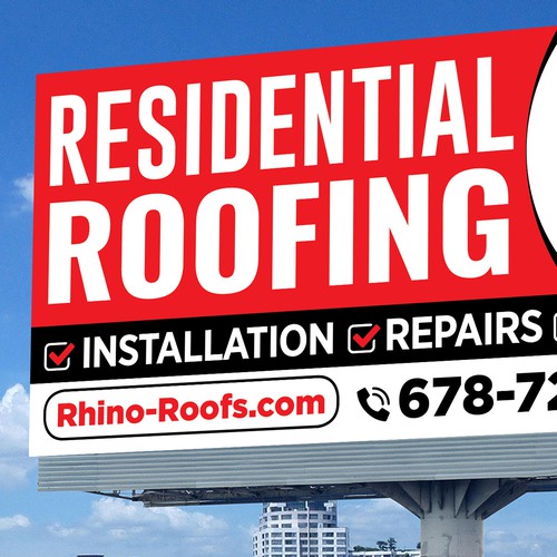 Signage contest entry by abirk1