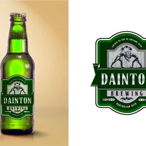 logo for Dainton Brewing Design by ds17