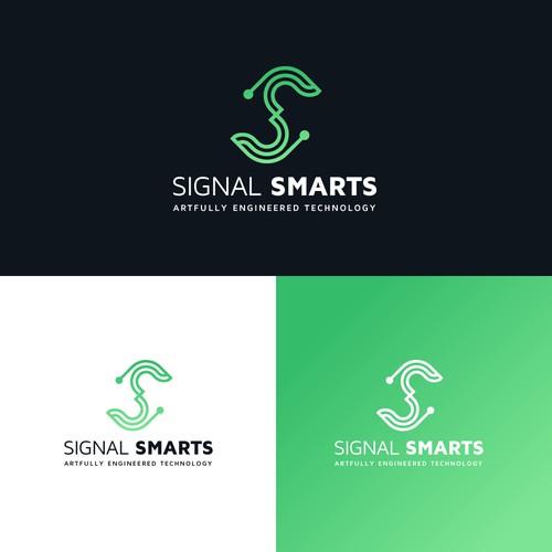 Design a Modern, Geometric Logo for Signal Smarts: We are Network and Wireless Technology Artists!! Design réalisé par cs_branding