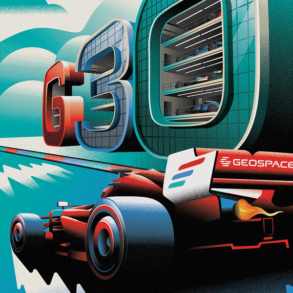 F1 Ilustration Poster