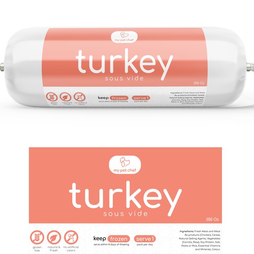 Premium Fresh Dog Food Design by Sukira