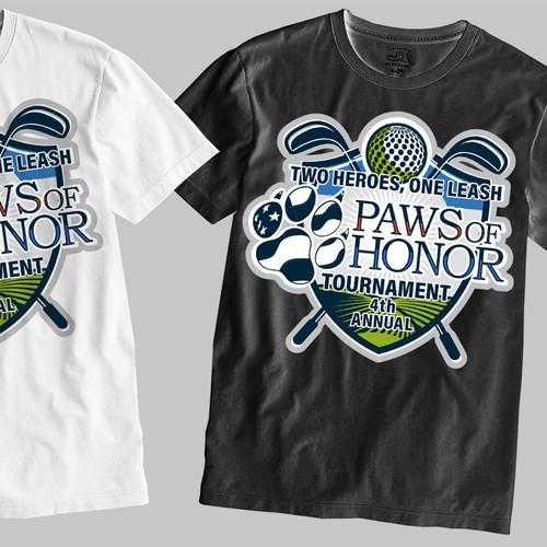 4th Annual Golf Tournament shirt design Design réalisé par SORENKOgraph