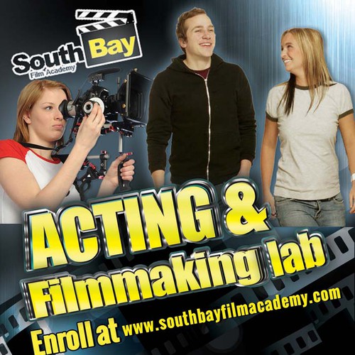 South Bay Film Academy needs a new postcard or flyer デザイン by Jelenabozic43