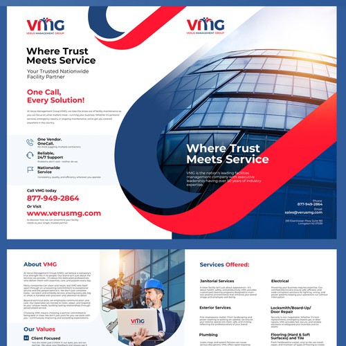 Brochure contest entry by Sapretoz