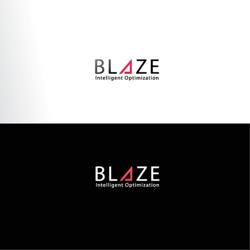 Blaze - Logo for hot new software startup Design by hand