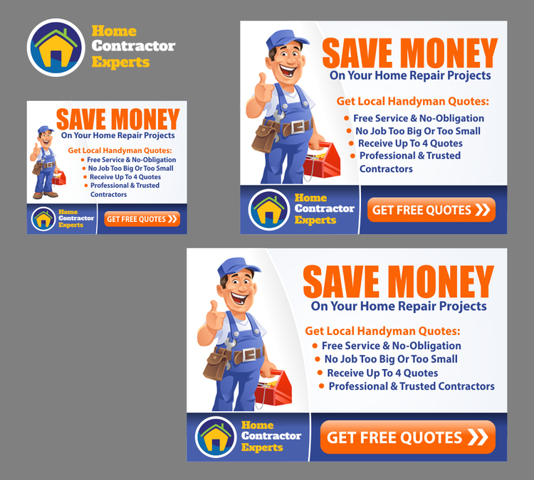 Fun and Creative Handyman Ad | Banner ad contest