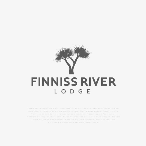 Logo for new Luxury Lodge on a working cattle station in the NT Design by Michael San Diego CA