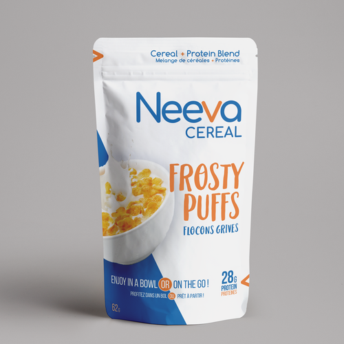 SIMPLE Yet FUN Pouch Design for On-The-Go CEREAL Design von esportable