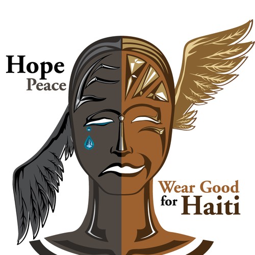 Wear Good for Haiti Tshirt Contest: 4x $300 & Yudu Screenprinter Design por soa.m