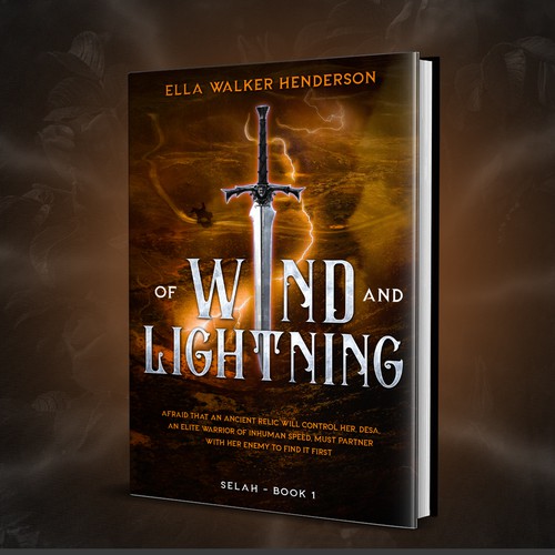 Fantasy book cover design Design by Anastasia Brenych