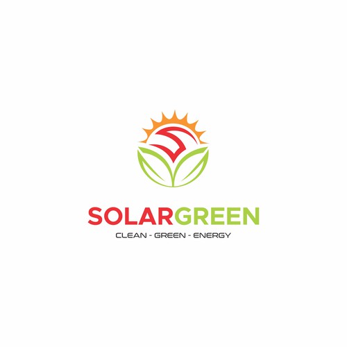 Logo for solar retailer, SolarGreen Réalisé par IEL'S