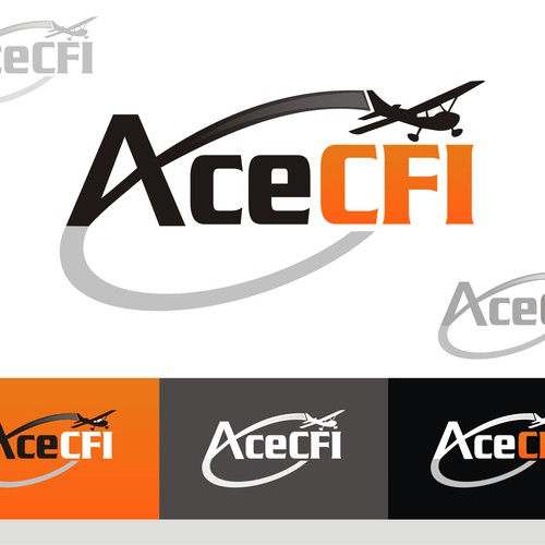 Logo for ace cfi (can also be combined to 