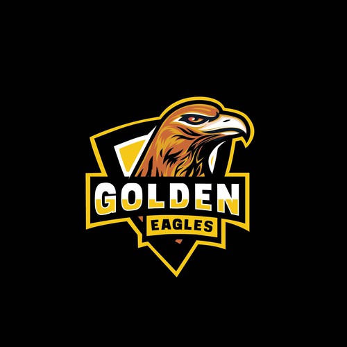 Design di Basketball Team Logo for the 'Golden Eagles' (fast-tracked contest)! di ganapatikrishna786
