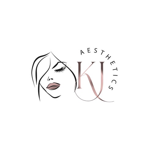 design a luxurious and sophisticated logo for a petite aesthetic injector! Design by designstarla