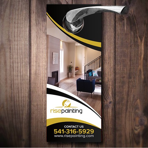 Door Hanger for Painting Contractor Postcard, flyer or print contest