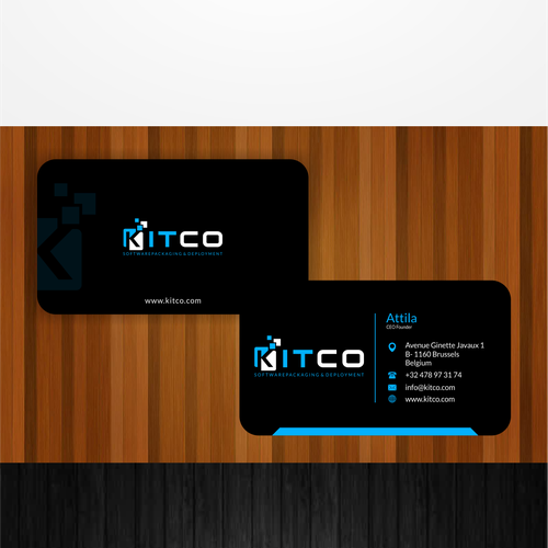 "kitco braucht ein aussagekräftiges Logo und Visitenkarten" winning Logo & business card by muh habib