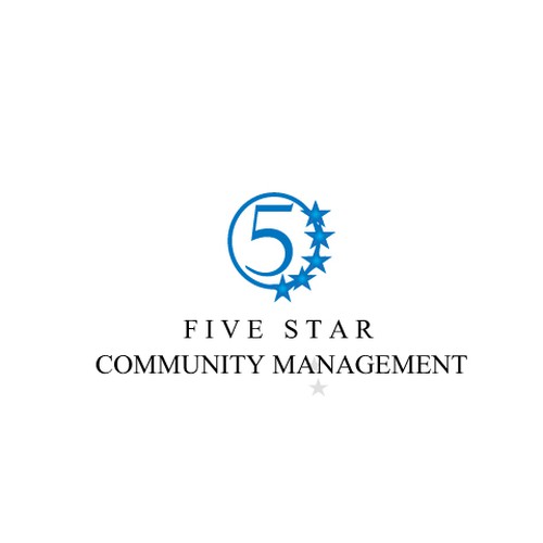 Design an elegant yet powerful Logo For Five Star Community Management ...