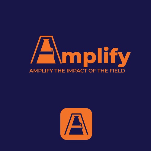 Amplify Logo Design by DeersCreative