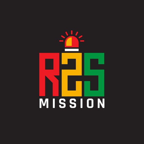 R2S Mission design logo (Rescue to Secure Mission) Design by HOD Experts ™
