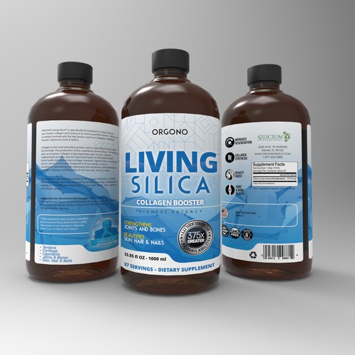 Supplement Brand Needs to Redesign Label Design by znakovanj