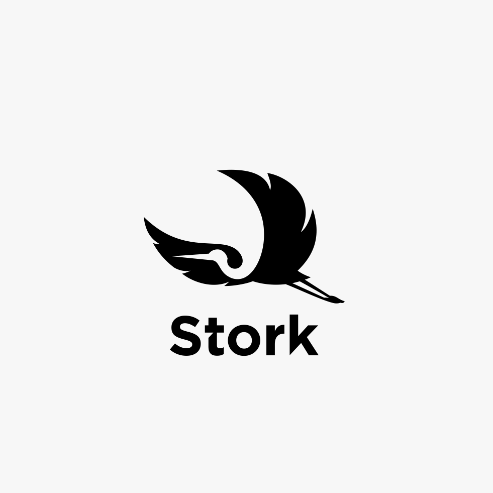 Stork Logos - Free Stork Logo Ideas, Design & Templates