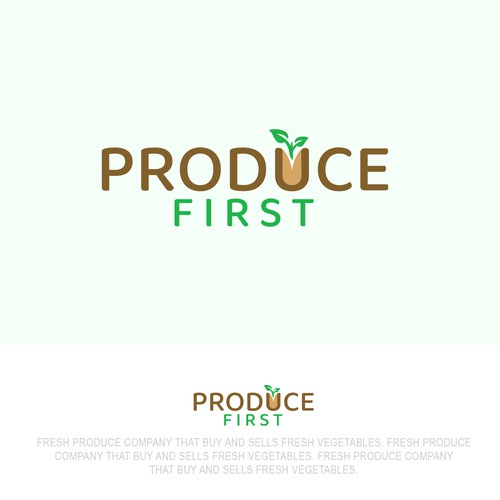 FRESH PRODUCE COMPANY LOGO Design von Alfa Design.