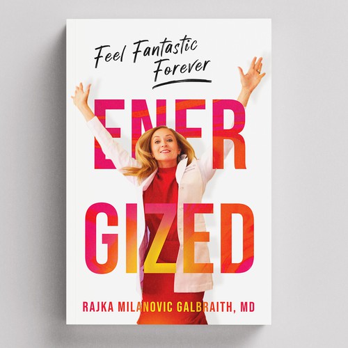 Design a New York Times Bestseller E-book and book cover for my book: Energized Design by DINJA