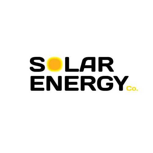 Create a simple, bold and bright word mark for a new solar energy ...