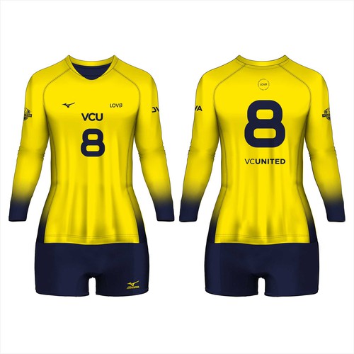 Junior volleyball jersey design, Clothing or apparel contest