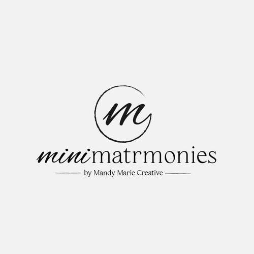Mini Matrimonies Logo Needed For Micro Wedding Ceremonies! Design by mikropolka